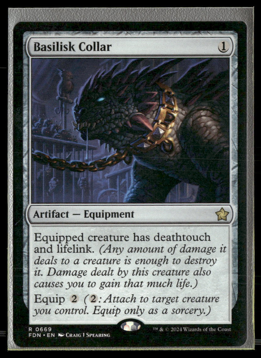 Foundations Basilisk Collar #669