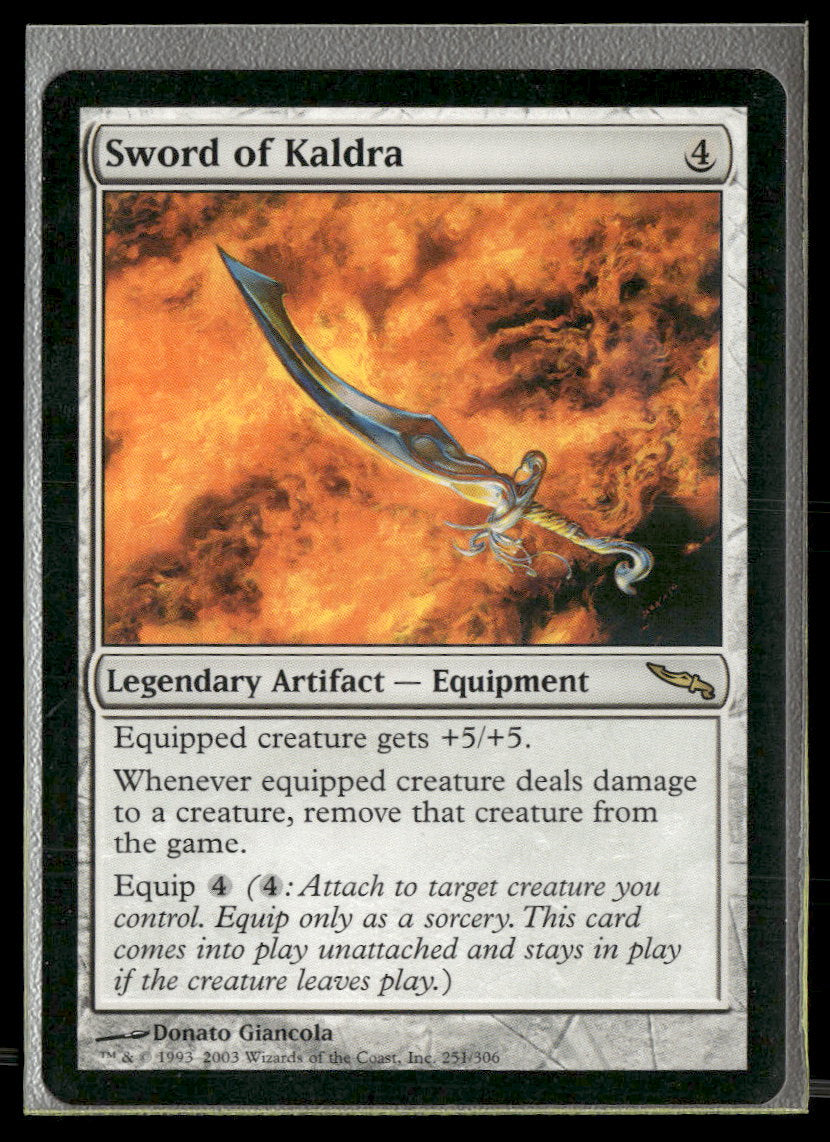 Mirrodin Sword of Kaldra #251