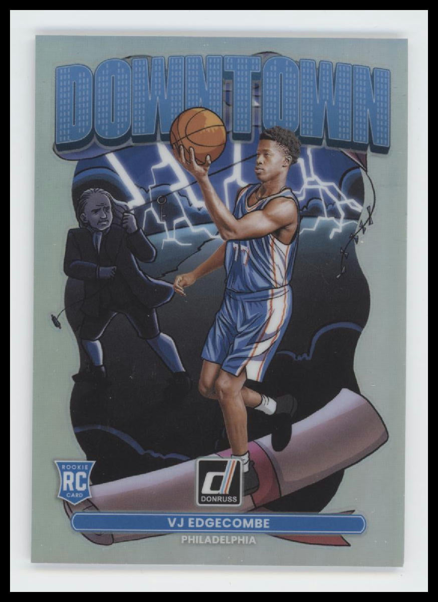 2025-26 Donruss Downtown VJ Edgecombe #19