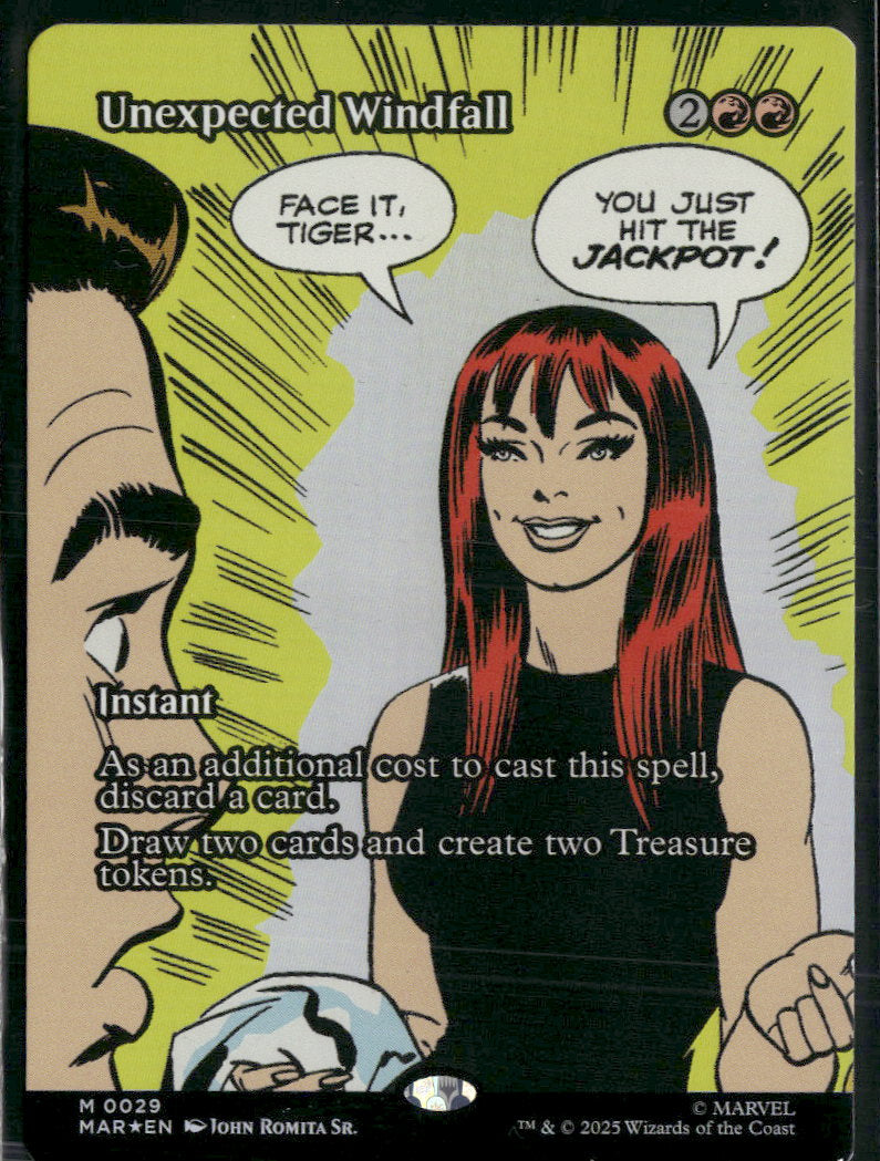 Marvel Universe Eternal-Legal Unexpected Windfall (Borderless) #29
