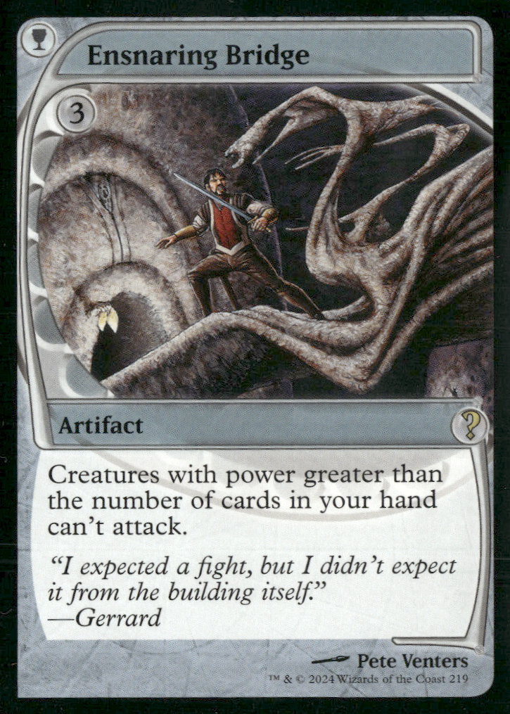 Mystery Booster 2 Ensnaring Bridge (Future Sight) #219