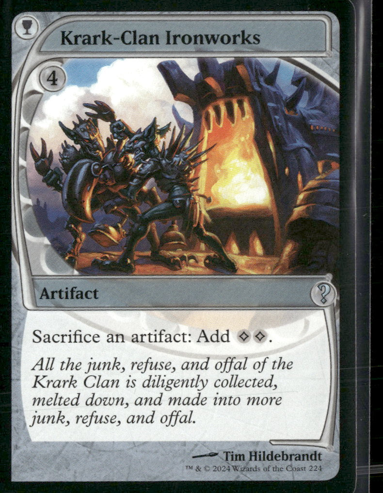 Mystery Booster 2 Krark-Clan Ironworks (Future Sight) #224