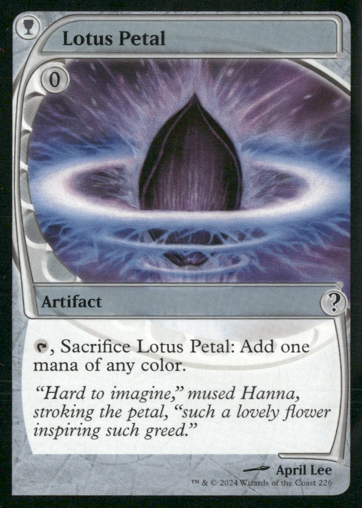 Mystery Booster 2 Lotus Petal (Future Sight) #226