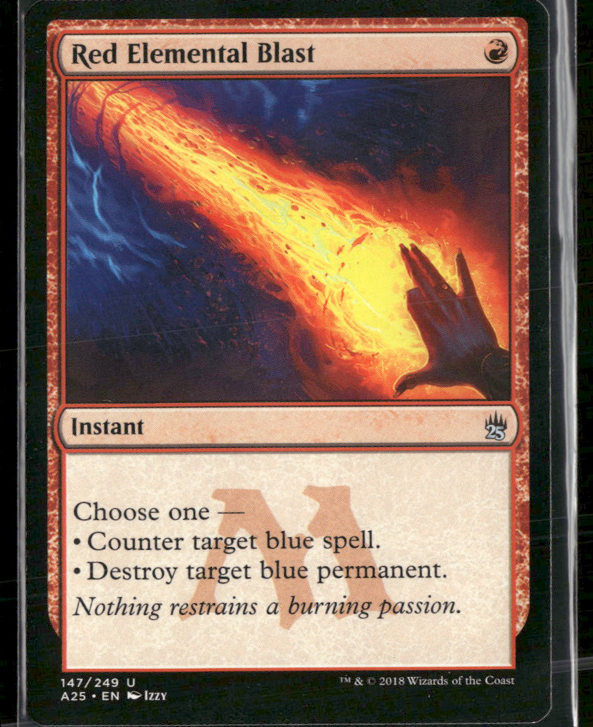 Masters 25 Red Elemental Blast #147