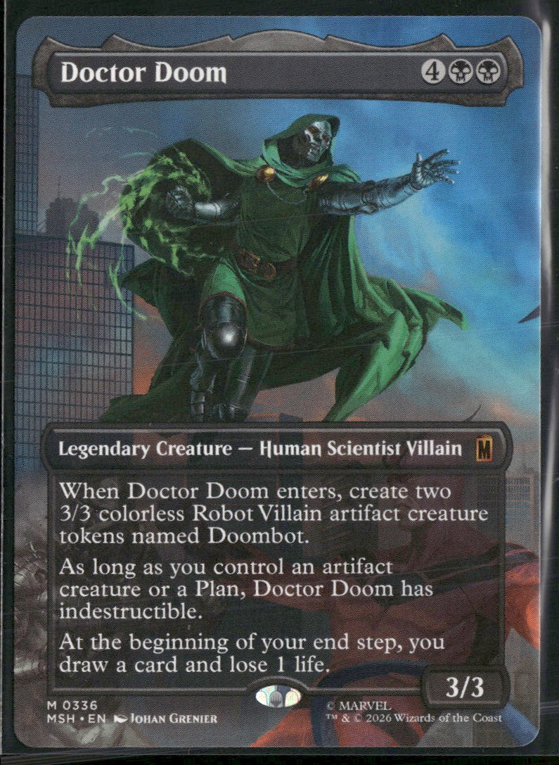 Marvel Super Heroes Doctor Doom (Borderless) (0336) #336