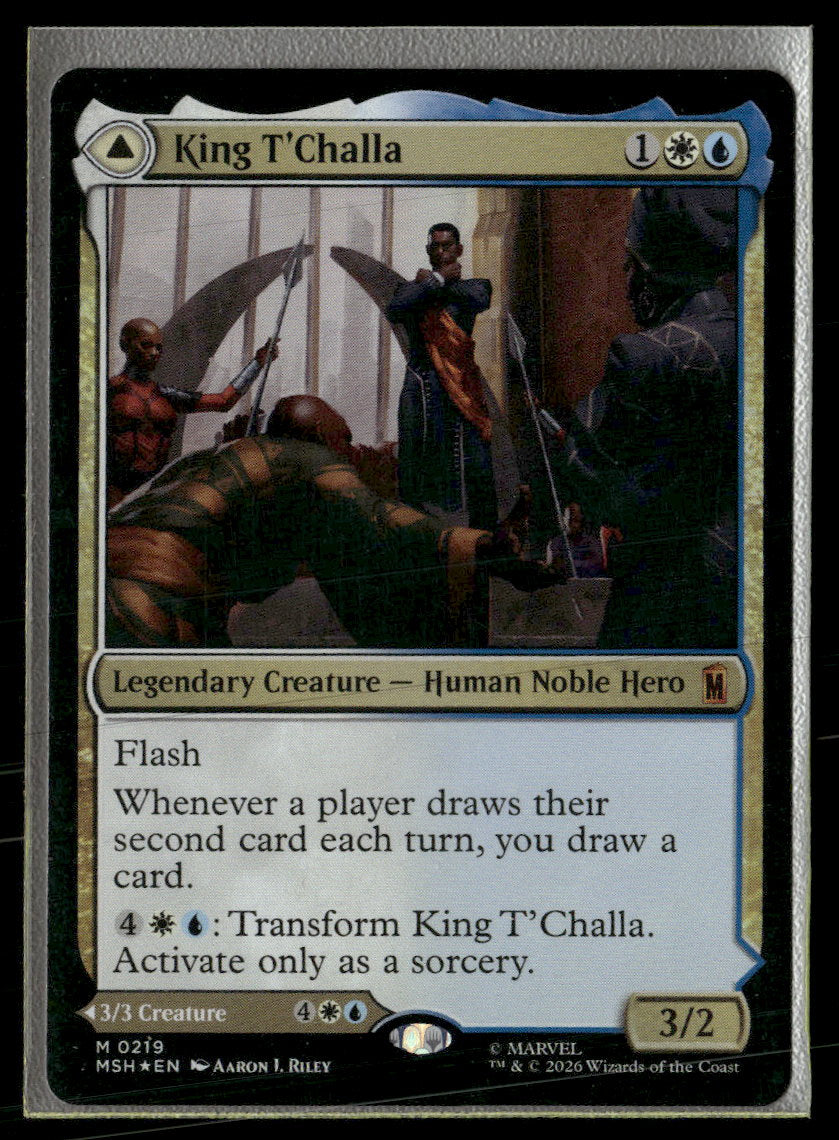 Marvel Super Heroes King T'Challa #219