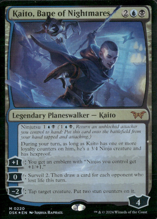 Duskmourn: House of Horror Kaito, Bane of Nightmares #220