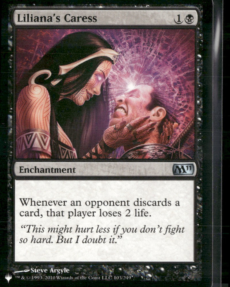 Liliana's Caress - The List Reprints (LIST)