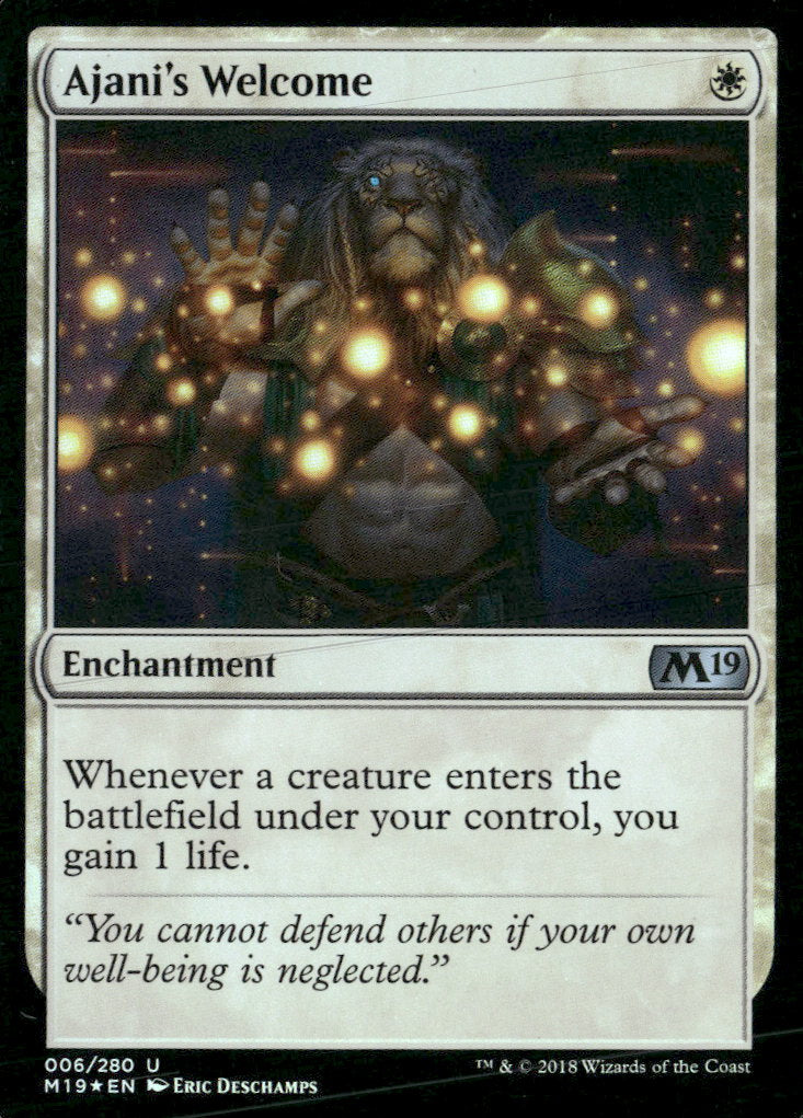 Core Set 2019 Ajani's Welcome #6