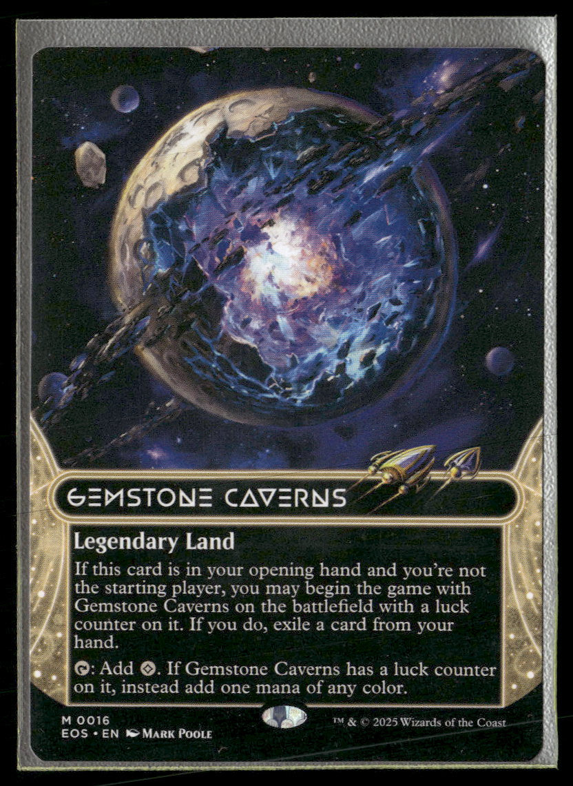 Edge of Eternities: Stellar Sights Gemstone Caverns (0016) (Borderless) #16