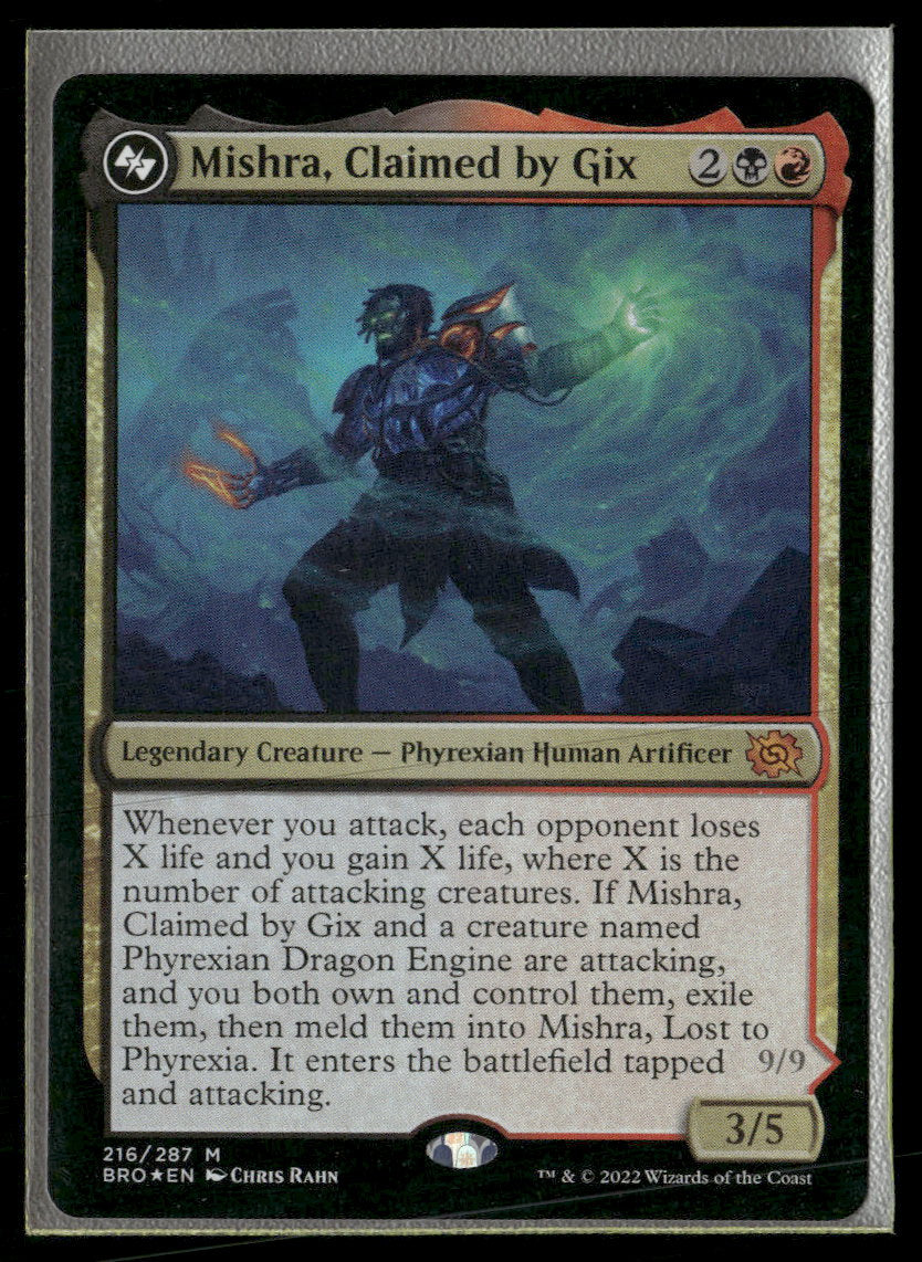 The Brothers' War Mishra, Claimed by Gix #216