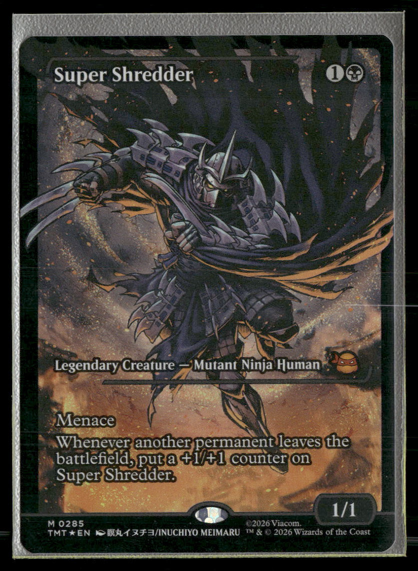 Teenage Mutant Ninja Turtles Super Shredder (Showcase) #285