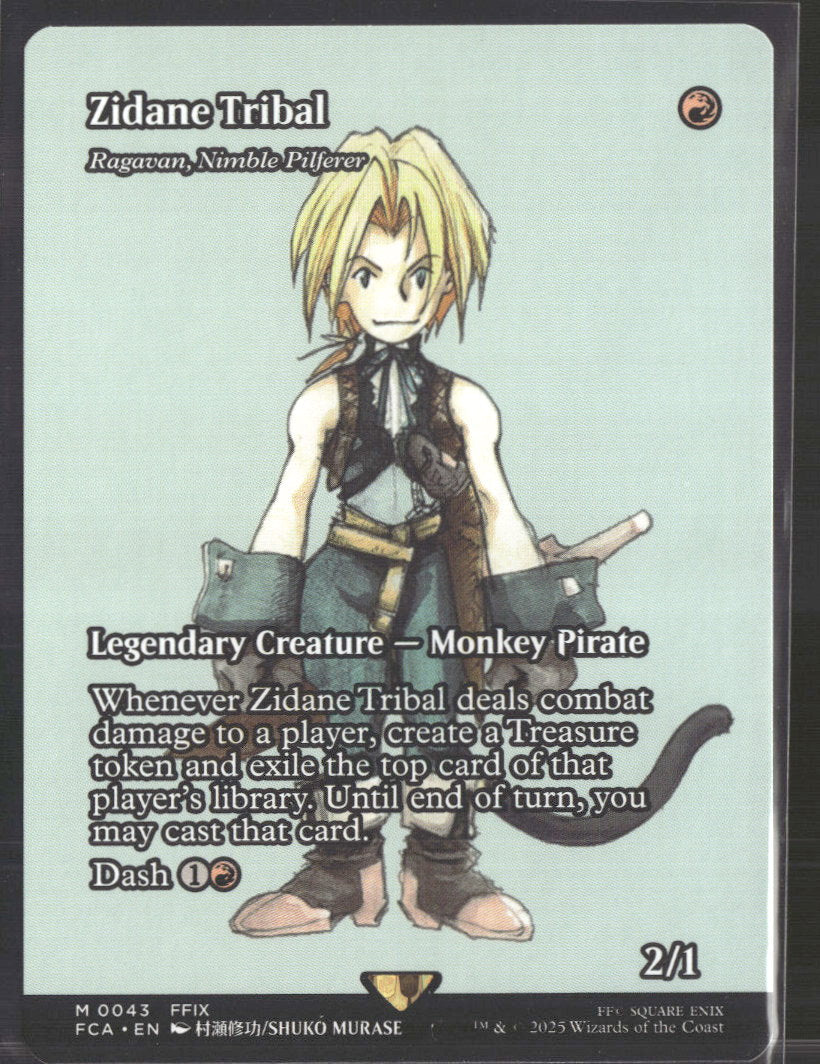 FINAL FANTASY: Through the Ages Zidane Tribal #43