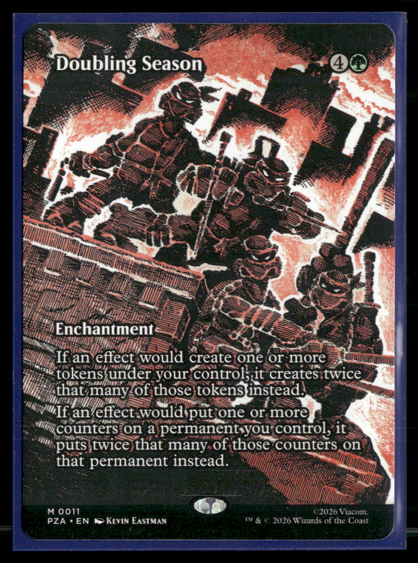 Teenage Mutant Ninja Turtles Source Material Doubling Season (Borderless) #11