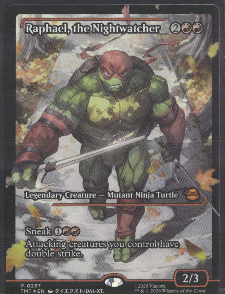 Teenage Mutant Ninja Turtles Raphael, the Nightwatcher (Showcase) #287