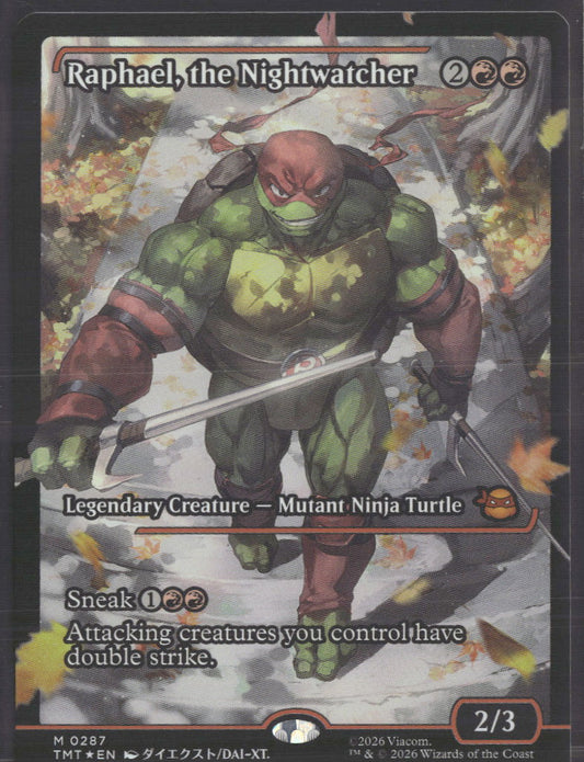 Teenage Mutant Ninja Turtles Raphael, the Nightwatcher (Showcase) #287