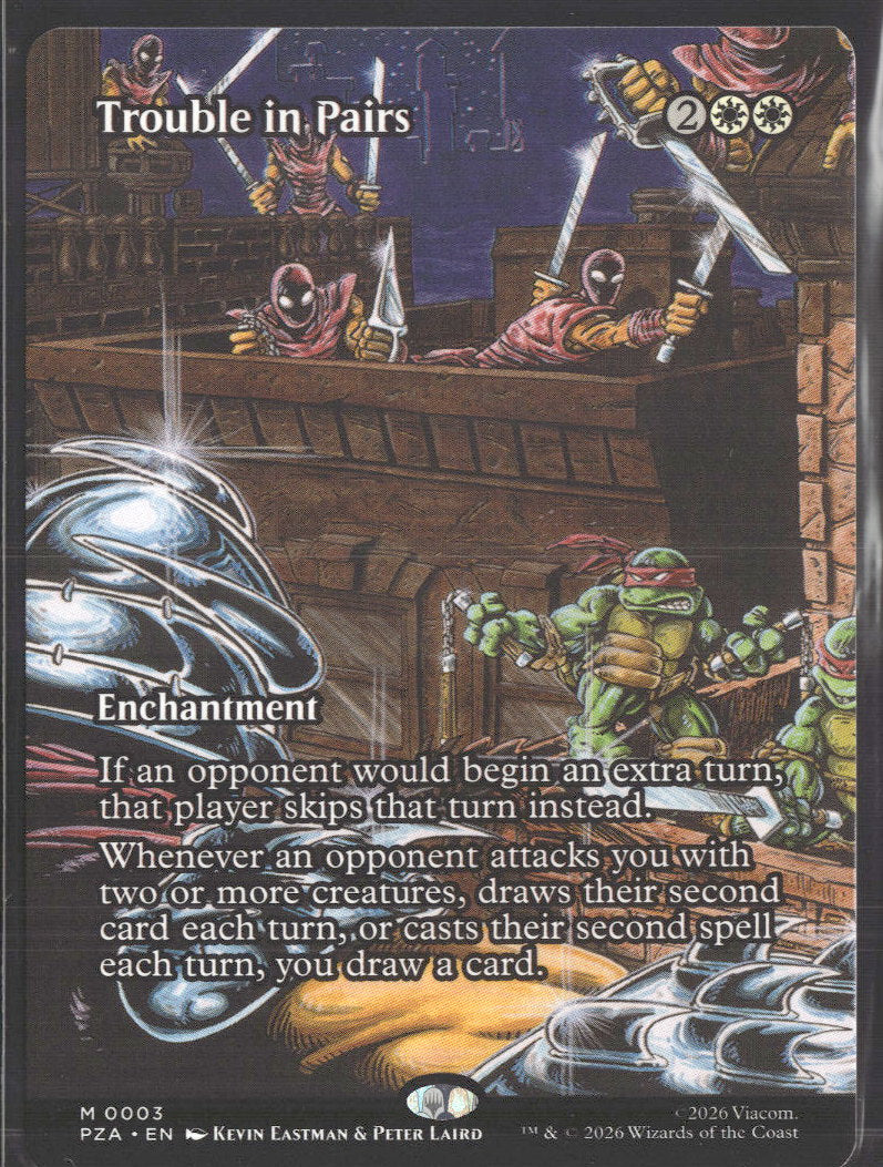 Teenage Mutant Ninja Turtles Source Material Trouble in Pairs (Borderless) #3