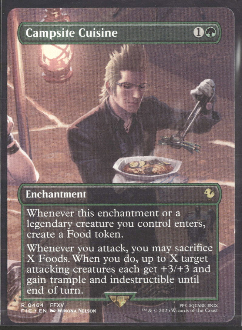 Commander: FINAL FANTASY Campsite Cuisine (Borderless) #464