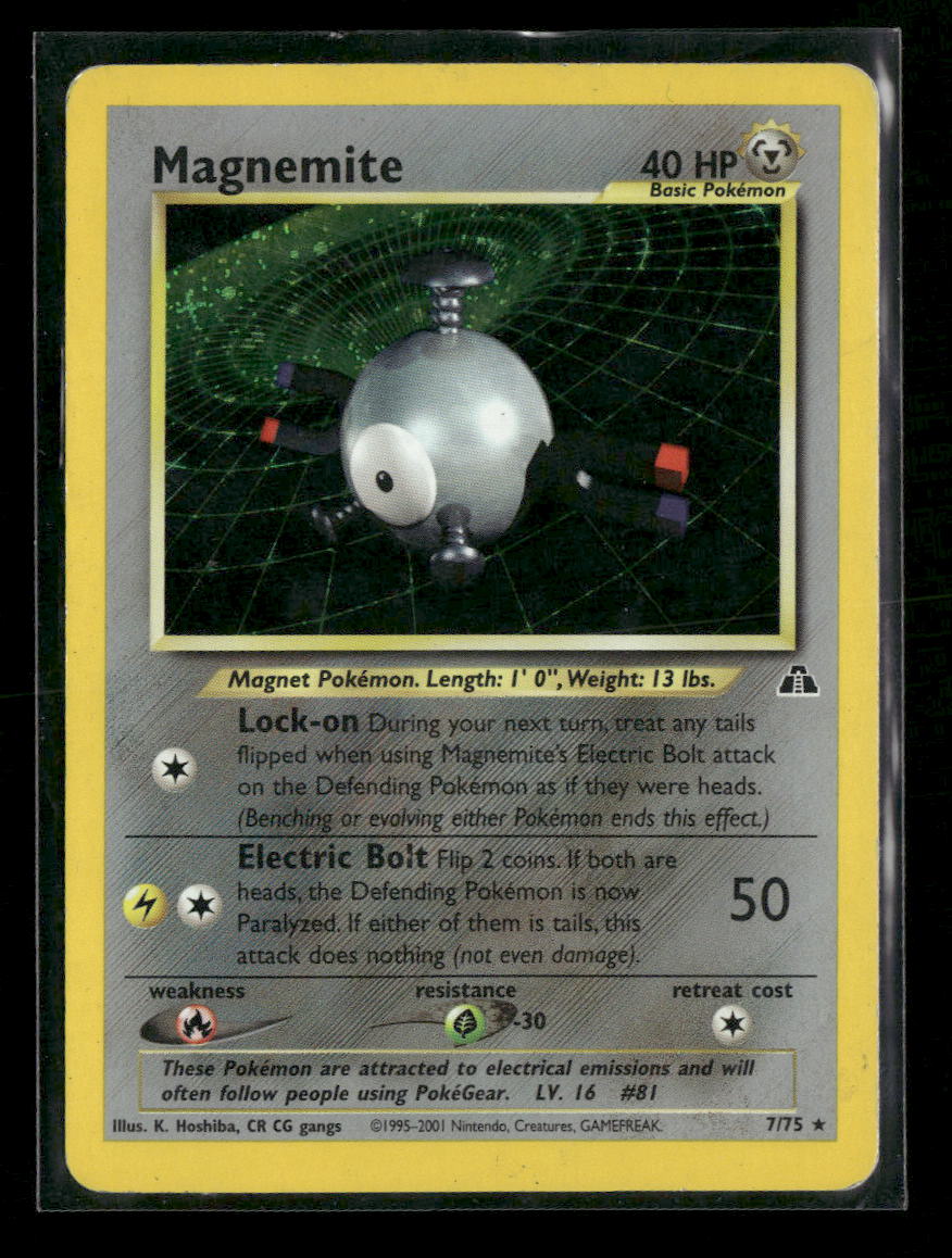 Neo Discovery Magnemite (7) Unlimited #07/75