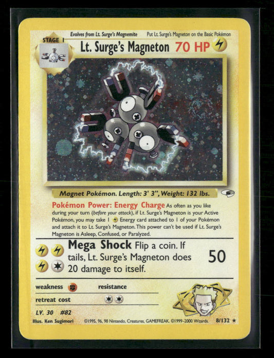 Gym Heroes Lt. Surge's Magneton Unlimited #008/132