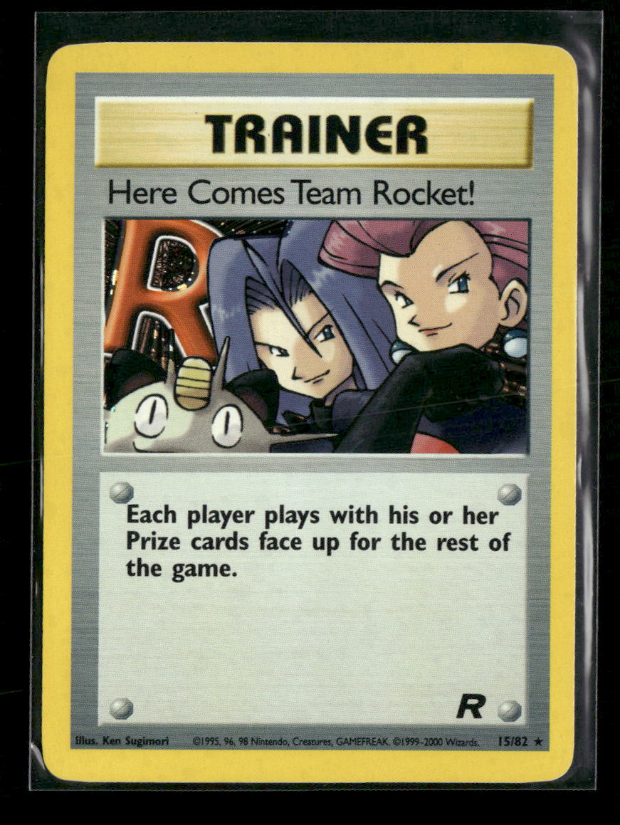Team Rocket Here Comes Team Rocket! (15) Unlimited #15/82