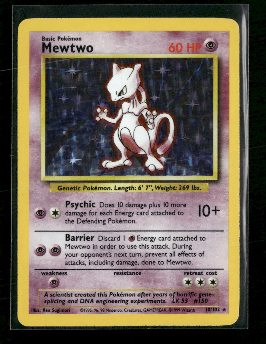 Base Set Mewtwo #010/102