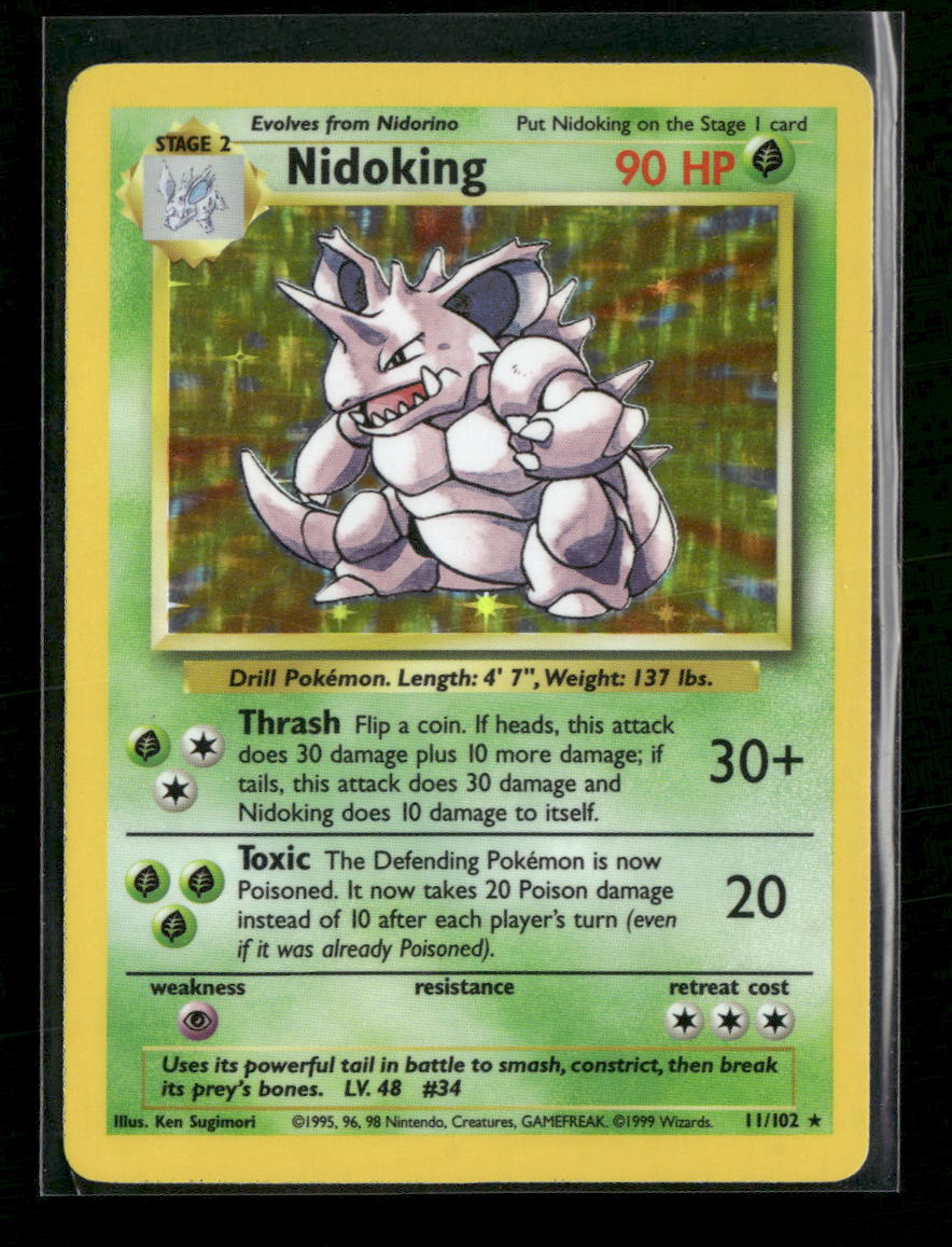 Base Set Nidoking #011/102