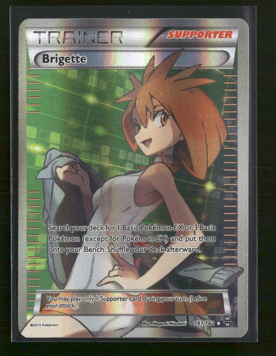 XY - BREAKthrough Brigette (Full Art) #161/162