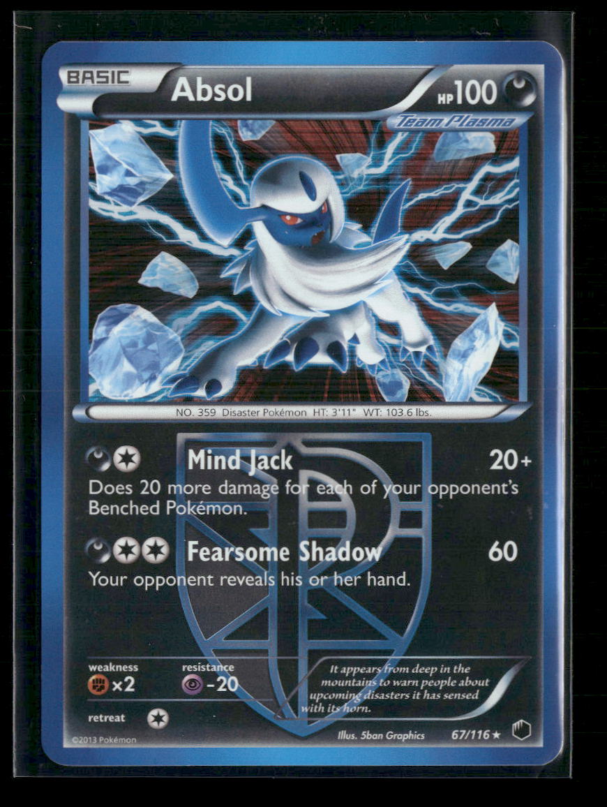 Plasma Freeze Absol (Team Plasma) #67/116