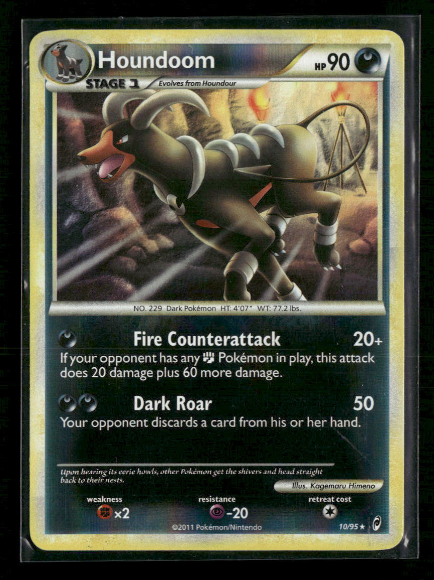 Call of Legends Houndoom Reverse Holo #10/95