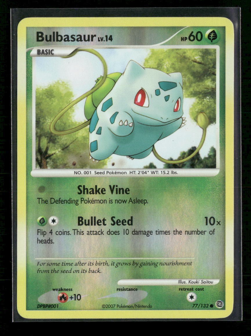 Secret Wonders Bulbasaur Reverse Holo #77/132