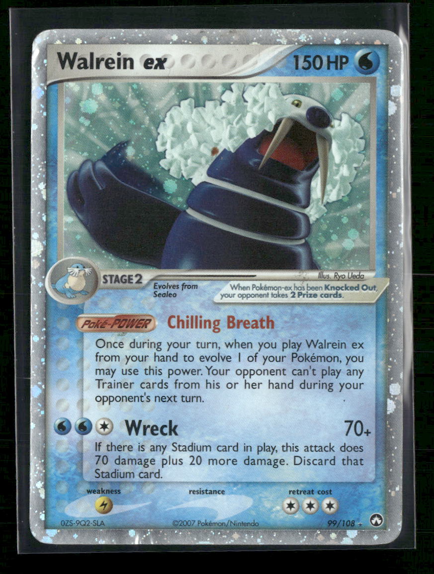 EX Power Keepers Walrein ex #99/108 *Damaged*