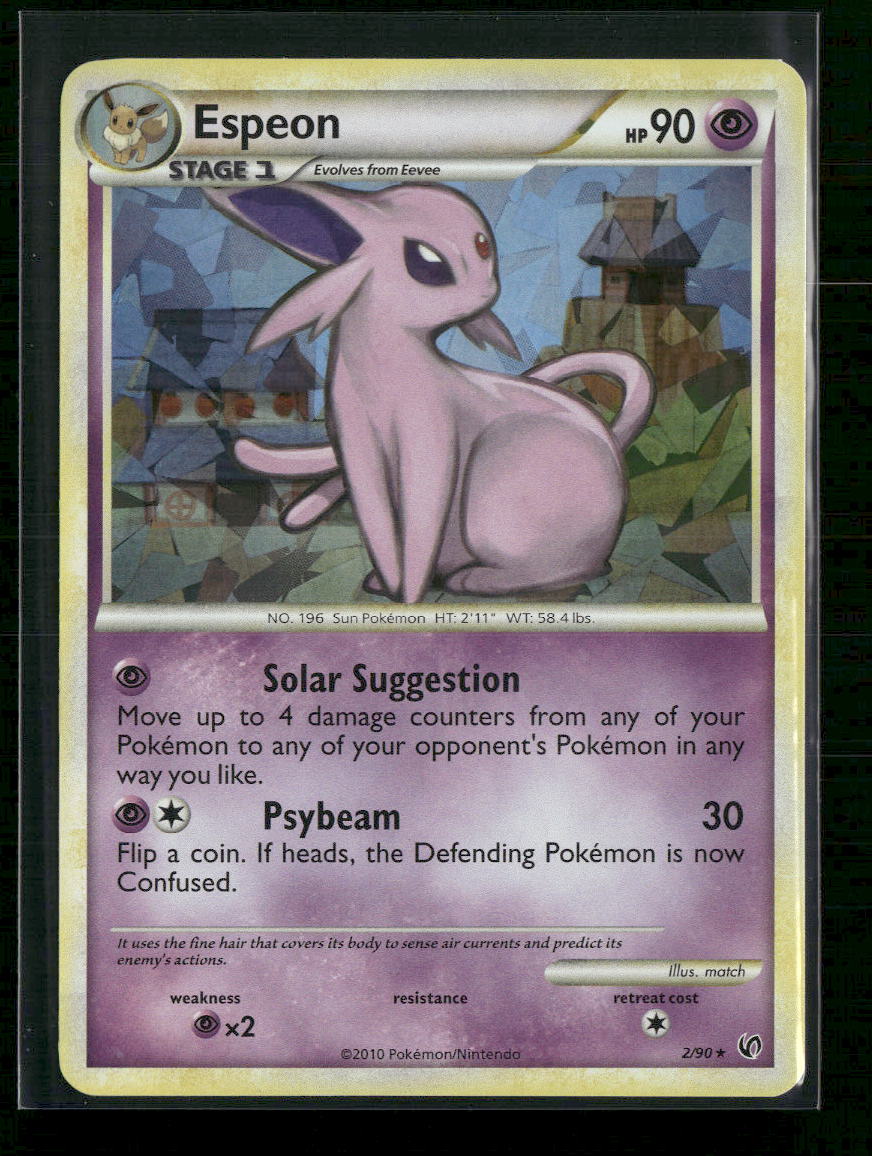 Deck Exclusives Espeon (Cracked Ice Holo) #002/090