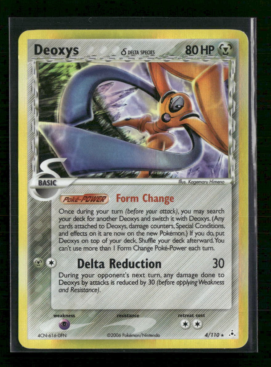 EX Holon Phantoms Deoxys (Delta Species #4/110