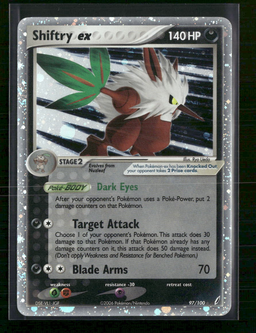 EX Crystal Guardians Shiftry ex #97/100