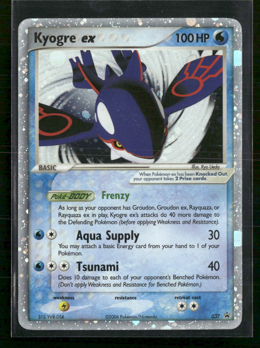 Nintendo Promos Kyogre ex #037