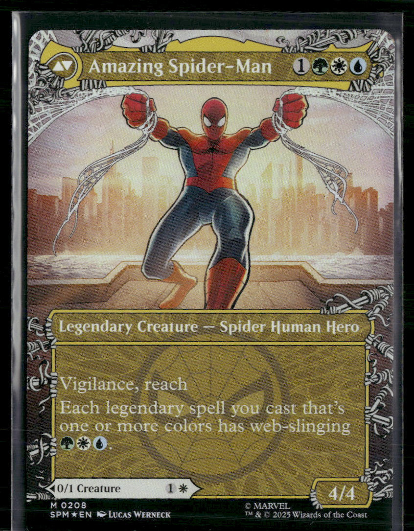 Marvel's Spider-Man Peter Parker (Borderless) Foil #208