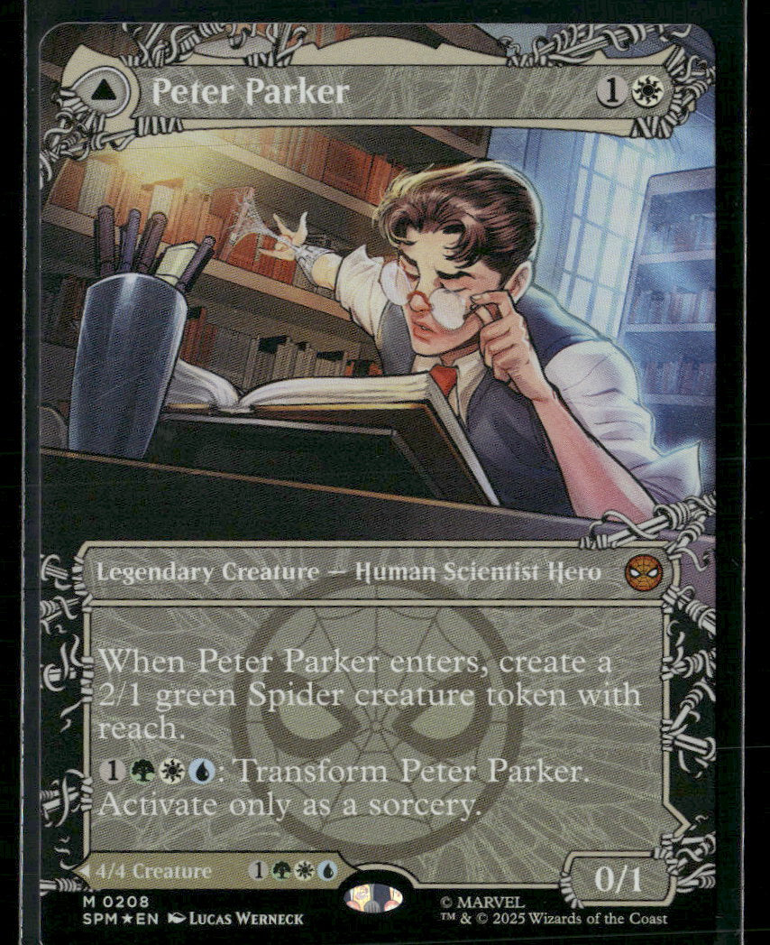 Marvel's Spider-Man Peter Parker (Borderless) Foil #208