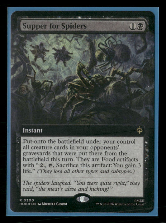 The Hobbit Supper for Spiders (Extended Art) Foil #300