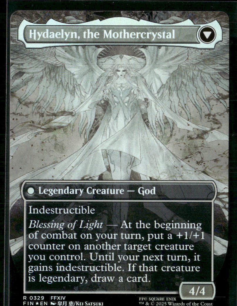 FINAL FANTASY Venat, Heart of Hydaelyn (Borderless) Foil #329