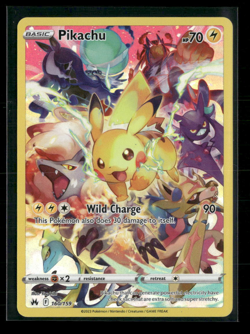 SWSH: Crown Zenith Pikachu (Secret) #160/159