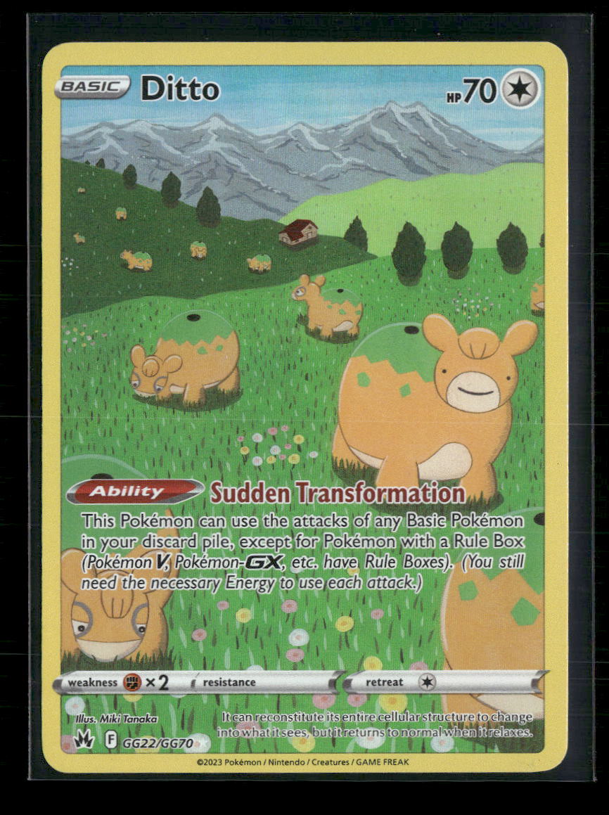 SWSH: Crown Zenith: Galarian Gallery Ditto #GG22/GG70
