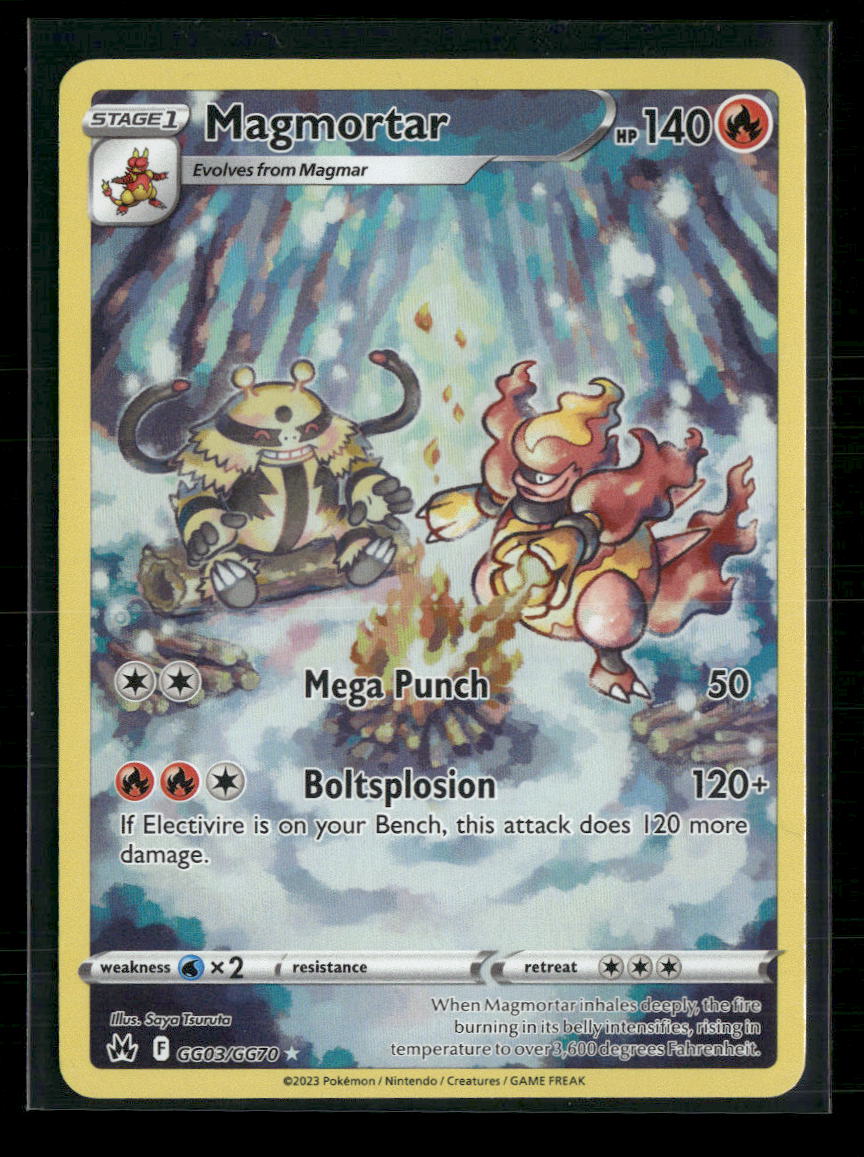 SWSH: Crown Zenith: Galarian Gallery Magmortar #GG03/GG70