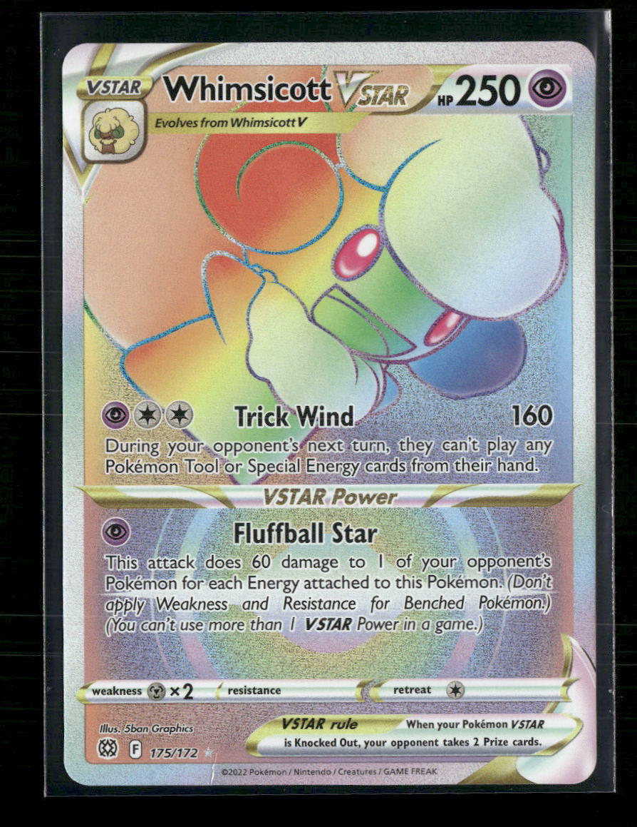 SWSH09: Brilliant Stars Whimsicott VSTAR (Secret) #175/172