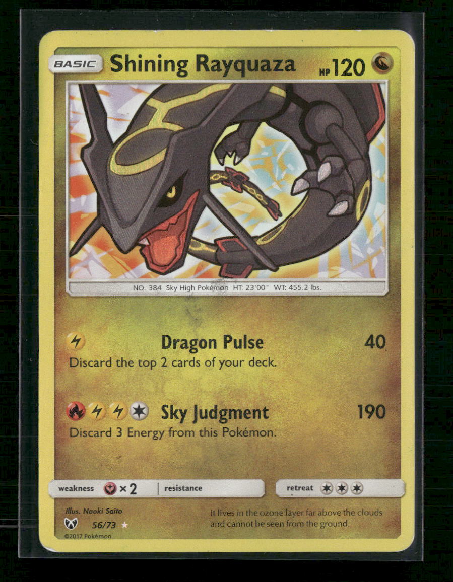 Shining Legends Shining Rayquaza #56/73