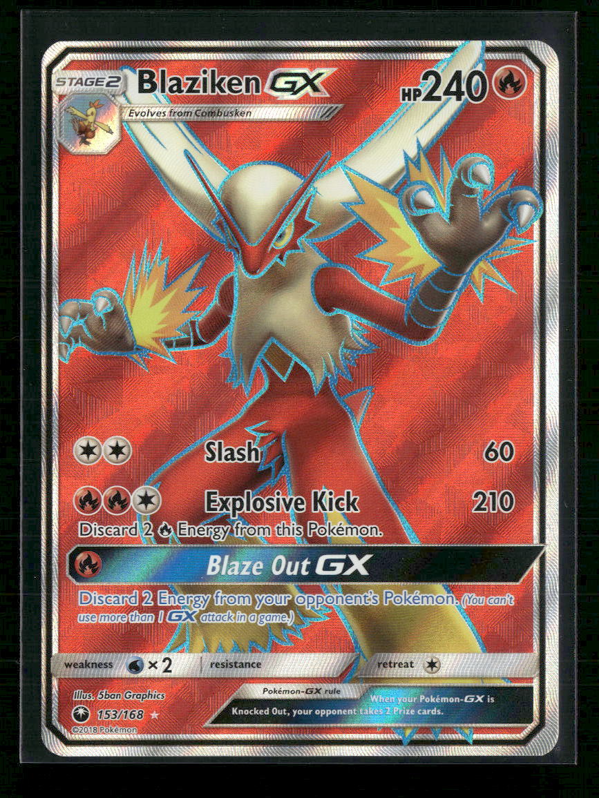 SM - Celestial Storm Blaziken GX (Full Art) #153/168