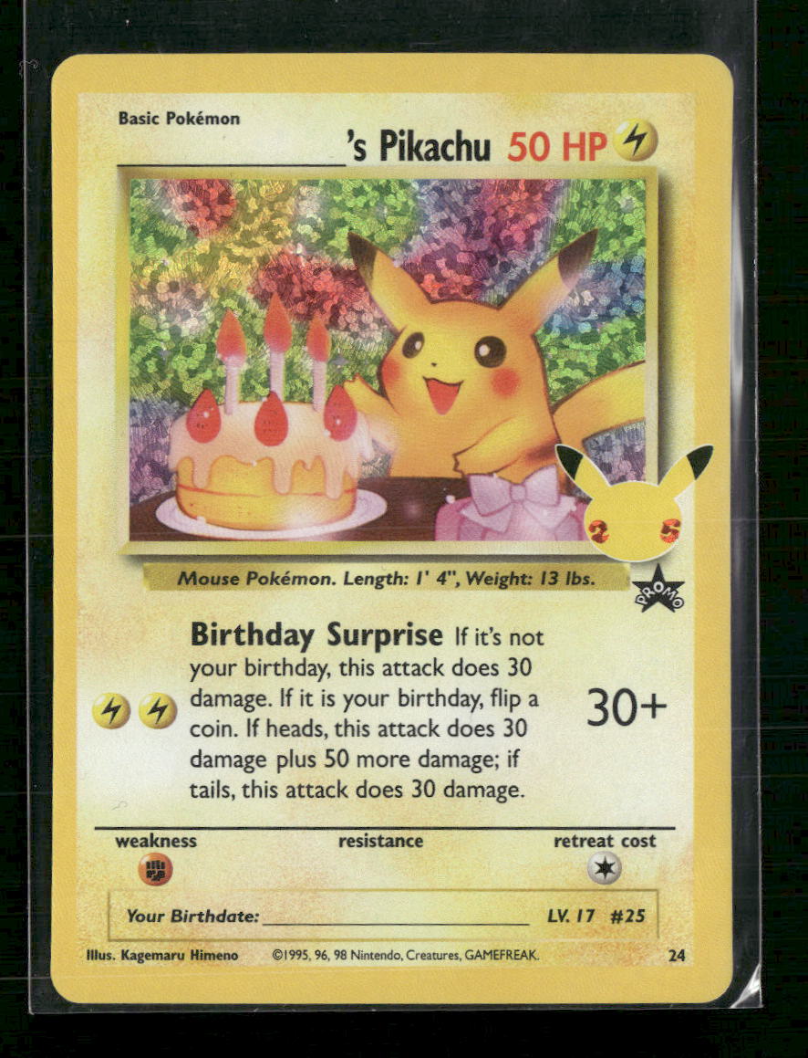 Celebrations: Classic Collection ______'s Pikachu #24/53