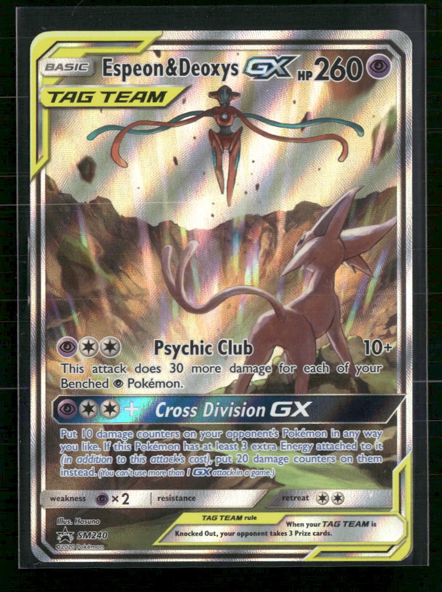 SM Promos Espeon & Deoxys GX #SM240