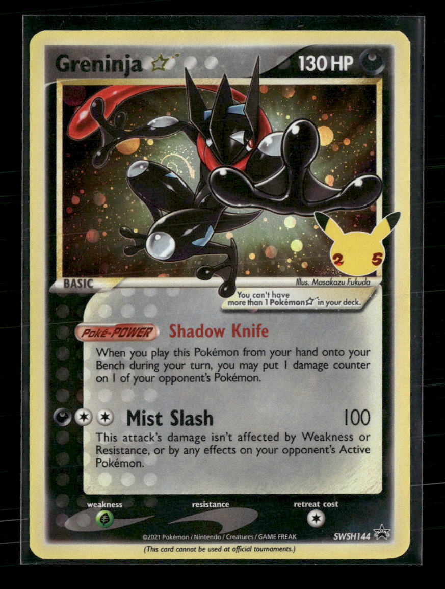 SWSH: Sword & Shield Promo Cards Greninja Star #SWSH144