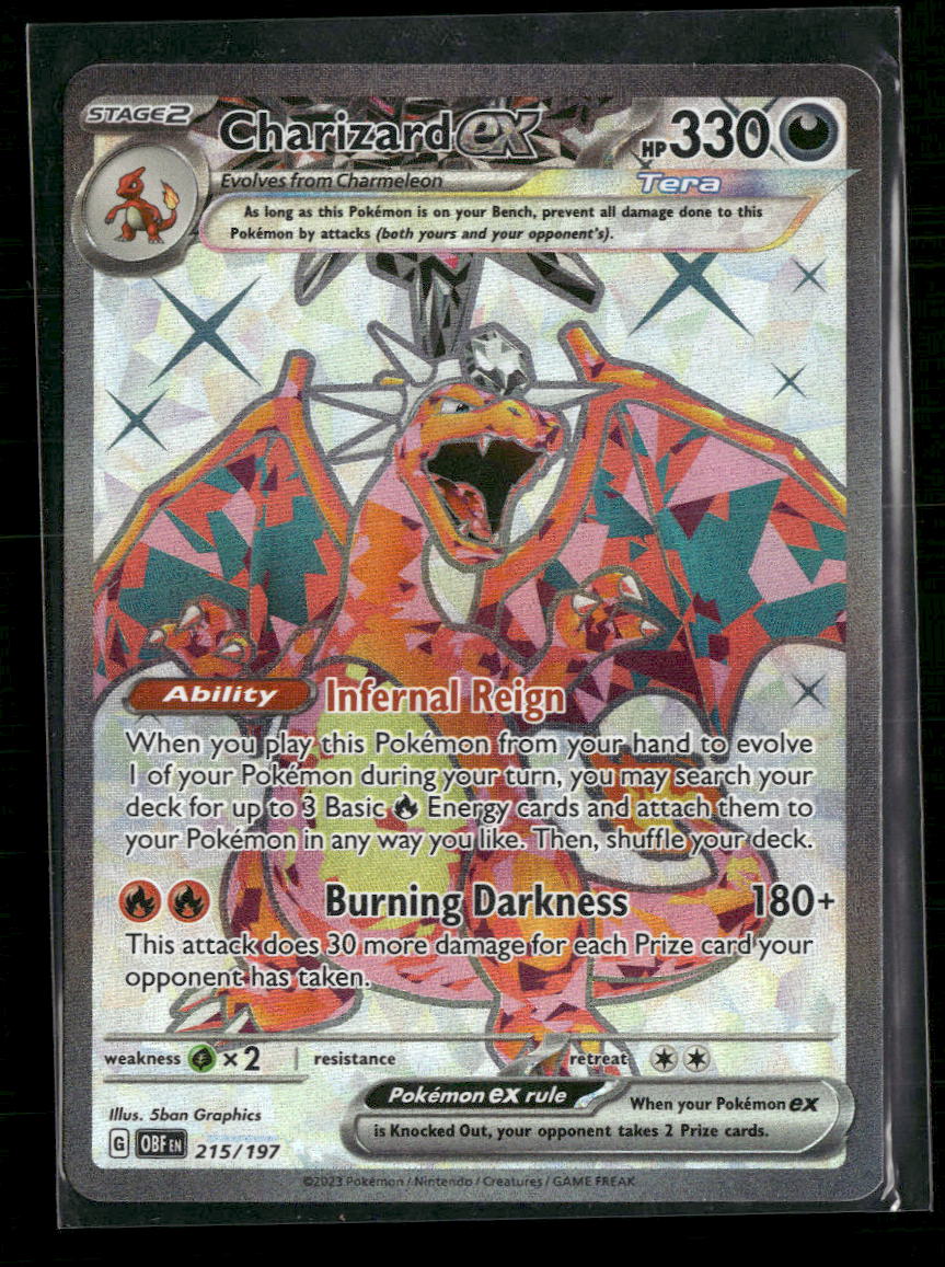 SV03: Obsidian Flames Charizard ex #215/197